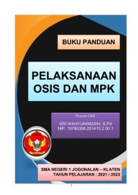 Petunjuk Pelaksanaan Kegiatan Ekstrakurikuler sebagai salah satu jalur pembinaan kesiswaan