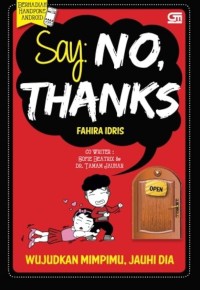 Say no thanks