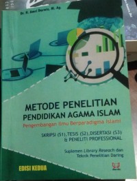 Metode Penelitian Pendidikan Agama Islam