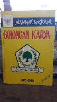 Almanak Nasional Golongan Karya 1983-1988