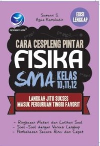 Cara cespleng pintar fisika SMA Kelas 10,11,12