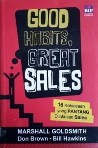 Good Habits Great Sales