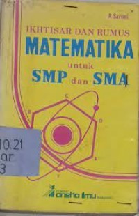 Ikhtisar dan Rumus Matematika untuk SMP dan SMA