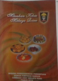 Naskah Masakan khas melayu Riau