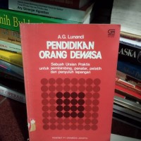 PENDIDIKAN ORANG DEWASA