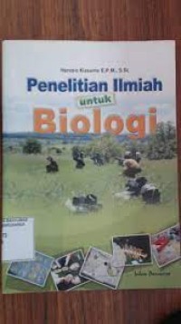 Penelitian Ilmiah untuk Biologi