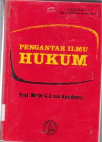 Pengantar ilmu hukum