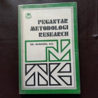 Pengantar Metodologi Research
