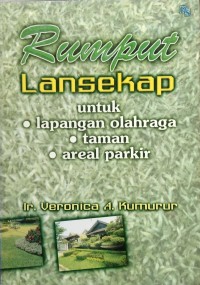 Rumput lansekap untuk lapangan olahraga taman areal parkir