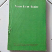 Sastra lisan orang banjar
