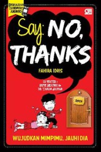 Say No thanks