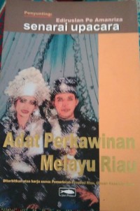 Senarai Upacara Adat Perkawinan Melayu Riau