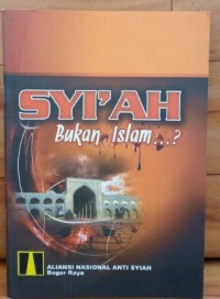 Syi'ah Bukan Islam..?