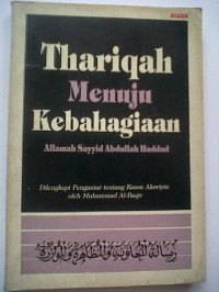 Thariqah Menuju Kebahagiaan